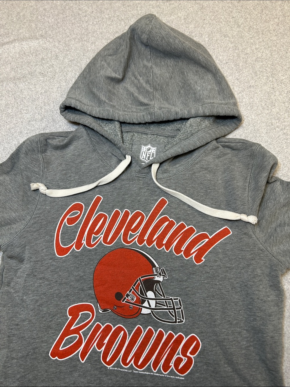 NFL Team Apparel Cleveland Browns Hoodie-Women’s XS